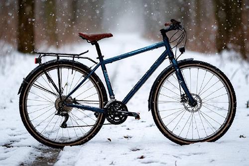 Как ездить на велосипеде зимой