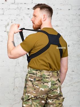 {{photo.Alt || photo.Description || 'Подтяжки КМФ78 помочи на петлях и пуговицах черные'}}