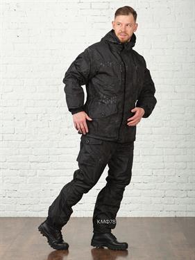 {{photo.Alt || photo.Description || 'Костюм Пилигрим Горка-5 рип-стоп на флисе черный питон'}}