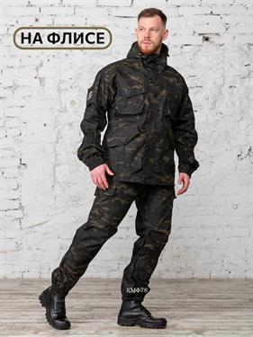 {{photo.Alt || photo.Description || 'Костюм БШФ+ Горка-8 рип-стоп на флисе мультикам черный'}}