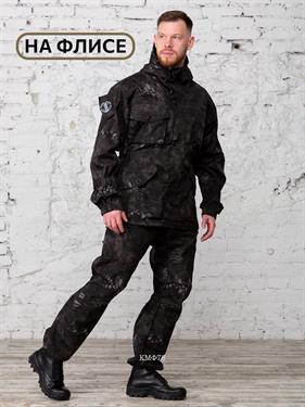 {{photo.Alt || photo.Description || 'Костюм БШФ+ Горка-8 рип-стоп на флисе черный питон'}}