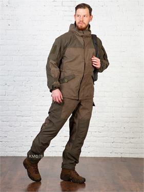 {{photo.Alt || photo.Description || 'Костюм БАРС Горка-3М ткань Исландия мембрана на флисе хаки'}}