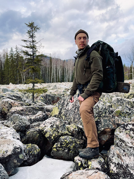 туристические брюки софтшелл