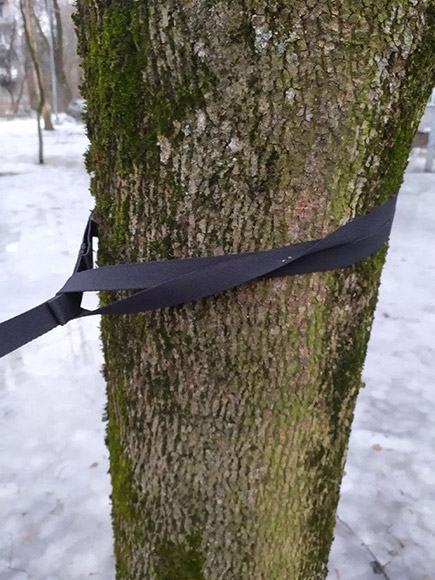 Стропа туристического гамака