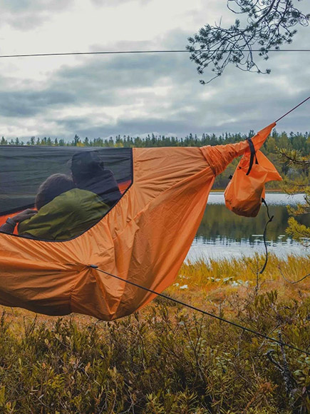 Подстжка на походный гамак