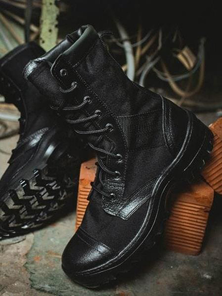 черные летние ботинки в поход