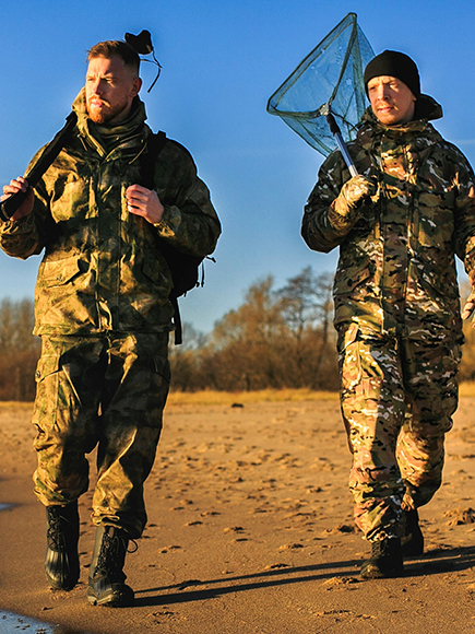 Камуфляжные костюмы из мембраны