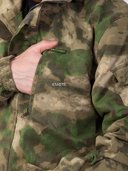 Нагрудный карман куртки от костюма Гора-3 на флисе