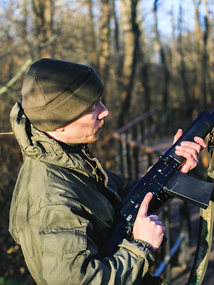 Куртка из ткани рип-стоп